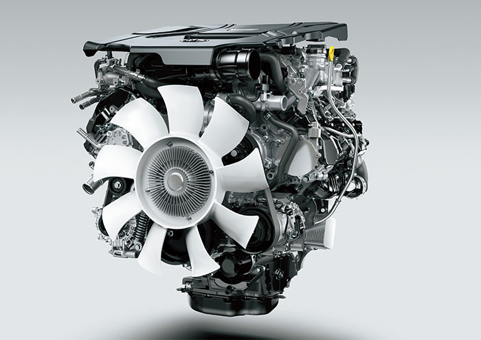 toyota Land Cruiser 300 motor Oficial